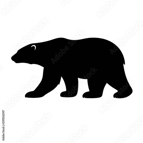 Bear Silhouette Vector 