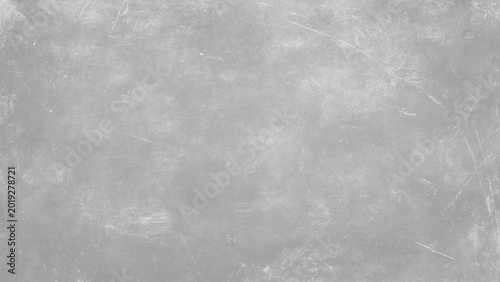 Bild auf Leinwand Gray scratched and weathered concrete surface with scratches and marks all over