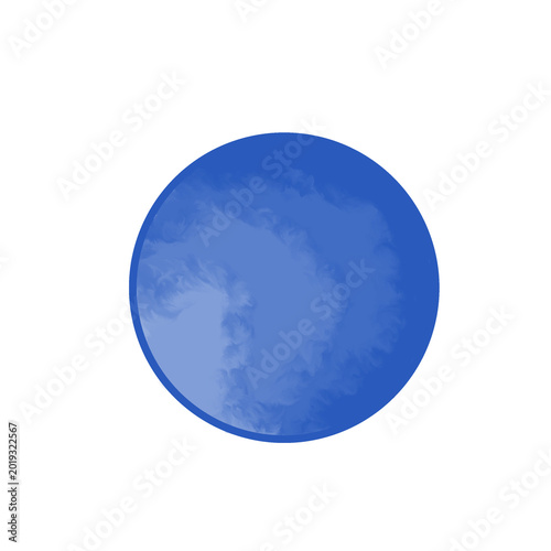 Photography blue planet earth