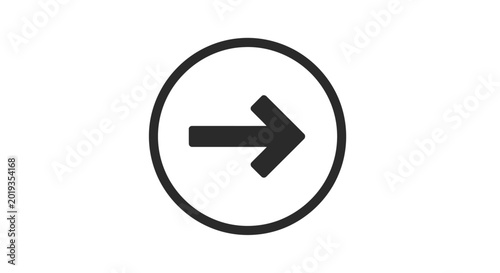 Free Download Black right arrow circle icon - GFXLoad