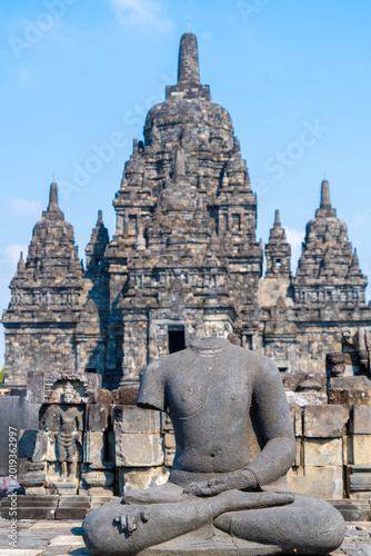 Billede på lærred Prambanan Temple, a magnificent 9th-century Hindu temple complex in Yogyakarta, Indonesia