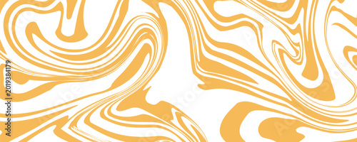 Konstfotografi Abstract background of orange wavy lines
