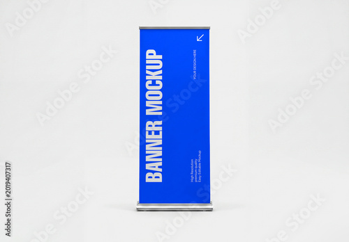 Roll Up Banner Mockup