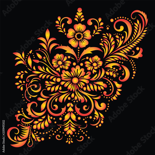 abstract Mandala design coloring page, flower pattern coloring sheet.Floral background design Free Vector