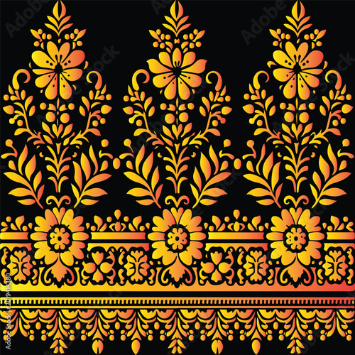 abstract Mandala design coloring page, flower pattern coloring sheet.Floral background design Free Vector