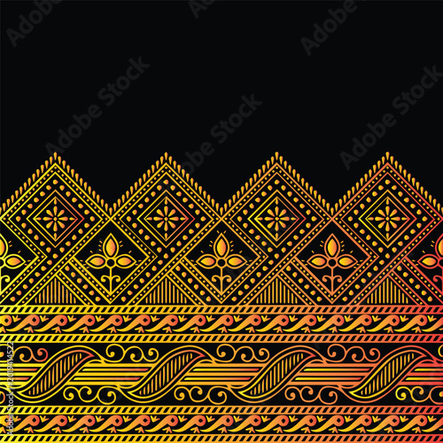 abstract Mandala design coloring page, flower pattern coloring sheet.Floral background design Free Vector