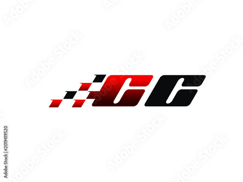Foto Double checkered flag CC