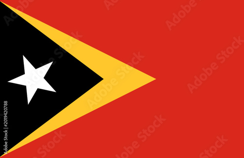 Εκτύπωση καμβά Timor Leste National Flag