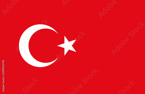 Foto Turkey National Flag