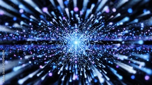 Symmetrical Neural Networks Exchanging Pulses Through Mirrored Dimension Seamless Loop