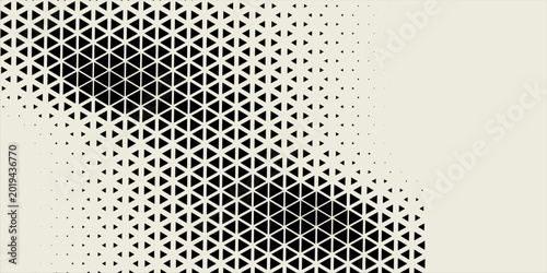 Tablou pe pânză abstract hexagonal pattern background