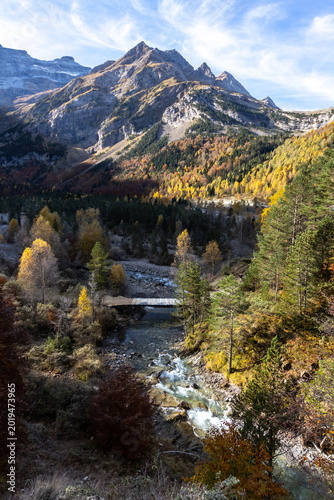 Bild auf Leinwand Randonnée à Gavarnie