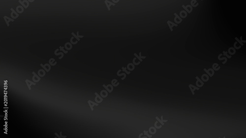 Cuadro en lienzo Fondo abstracto de color negro con un degradado suave y sutiles matices de luz g