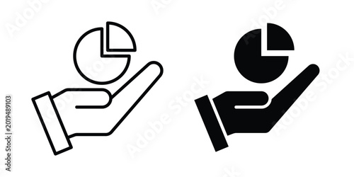 Photos Contribution icon on white background.