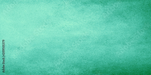 Canvastavla Teal green textured background with gradient effect for design and decoration
