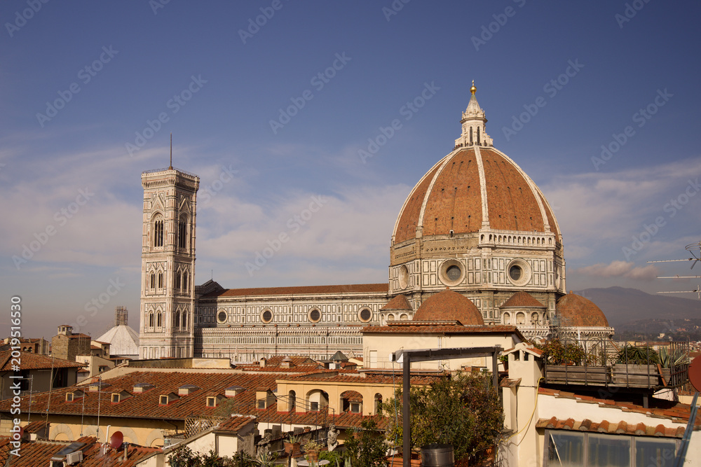 Fototapeta premium The great view of the Florence Cathedral