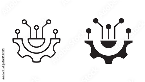 Fotografie Software icon set
