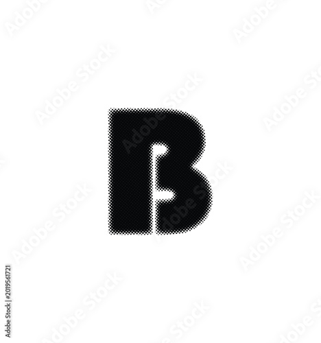  3d alpha channel font text for modern business communication design concept