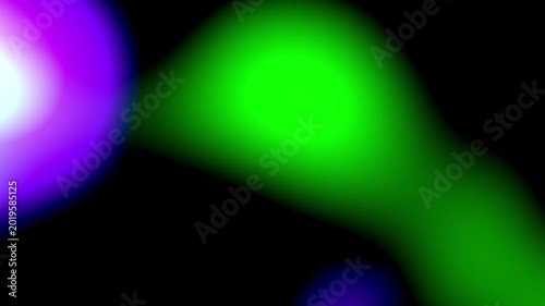 Light leaks animation overlay with multi color purple and green. 4K video animation