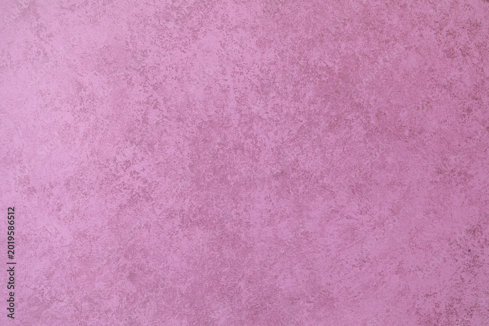 Fototapeta premium Abstract Pink Venetian Plaster Wall Texture Background Surface
