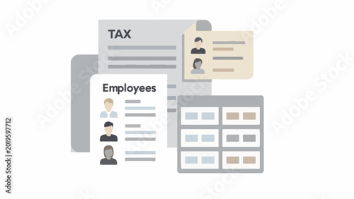 Tax Employee Documents and Payroll.