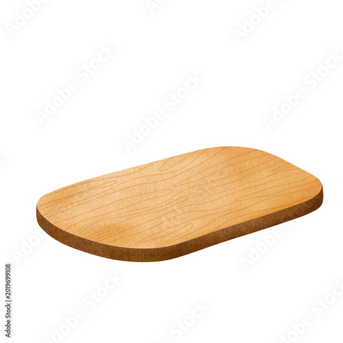 Watercolor Wooden Serving Board