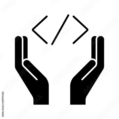 Bilde på lerret Development icon vector