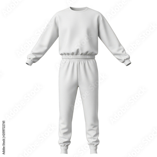 White shirt with spread collar standing isolated on transparent background