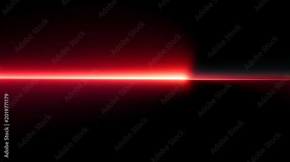 Fototapeta premium Neon red edge glow background with smooth gradient 