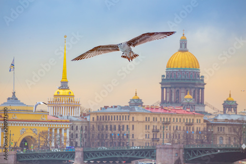 Canvas Print Magnificent view of St