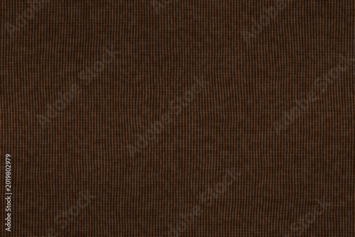Slika na platnu Earthy Brown Canvas Seamless Texture with natural organic slubs and elegant refl