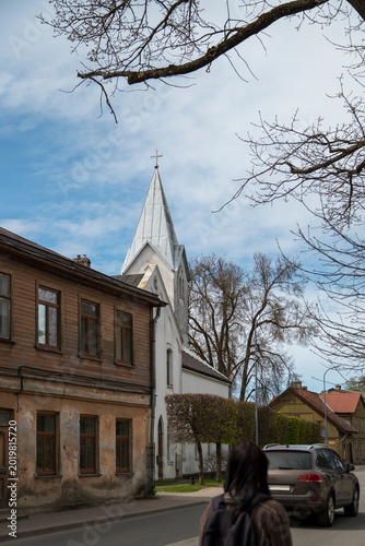 A Quiet Street in the Old Town.