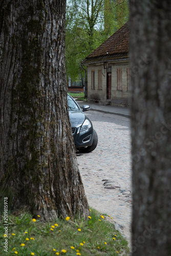 Modern Wheels on Ancient Cobblestones.