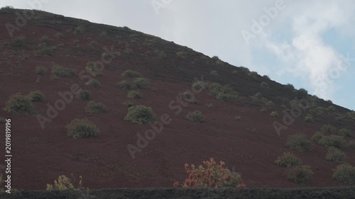 mountain landscape with clouds