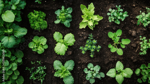 Young green plant soil fertility sustainability garden growth fresh healthy nature agriculture leaf organic environment natural herb botany
