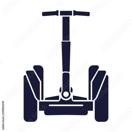 Illustration of a Segway Personal Transporter, best used for template, UI, presentation, application, web and banner