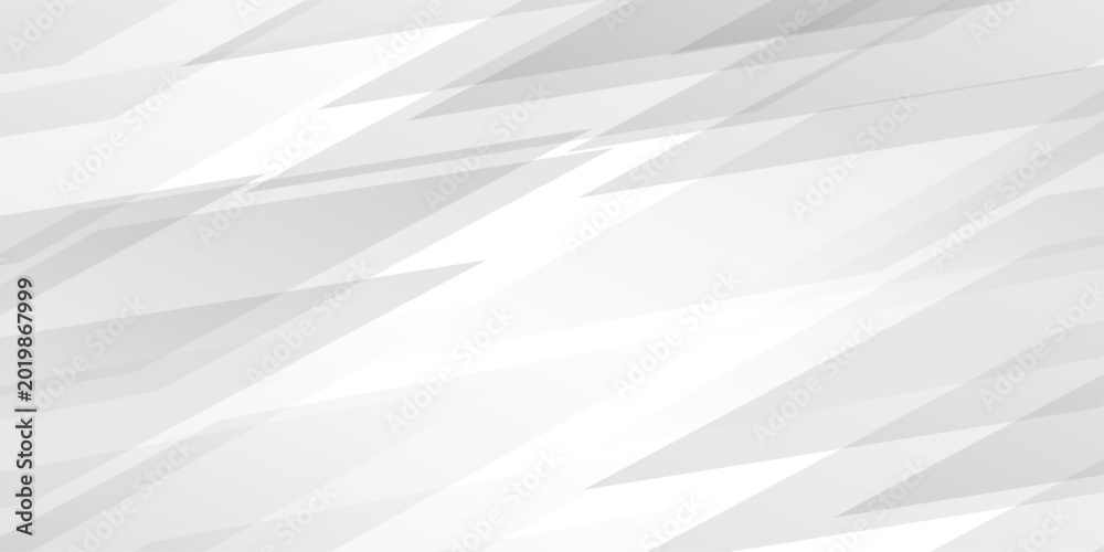 Fototapeta premium Abstract background with triangles. Abstract background with lines . Gray and white texture background . white and gray paper triangle abstract background. white paper texture and business ,card,flyer