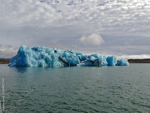 Foto iceberg in jokulsarlon iceland