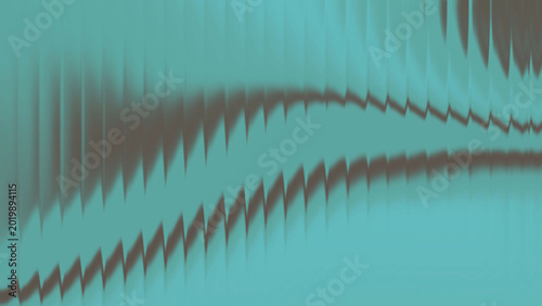 Bild auf Leinwand Turquoise waveform texture background