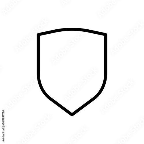 Free Download Shield armor linear icon, Protection shield, Protection icon black minimalistic icon, Armor from cyber attack and viruses - GFXLoad