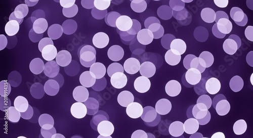 Abstract purple bokeh lights background with bokeh effect, blur background