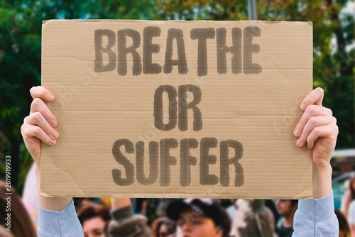 Foto "Breathe Or Suffer" Air quality directly determines long-term respiratory outcomes across income levels