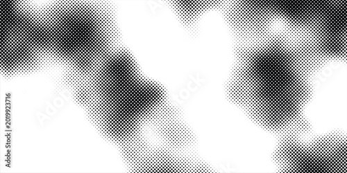 Fotografía Halftone faded gradient texture