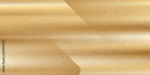 Quadro su tela Luxury gold metallic background with elegant soft waves and a high-quality grainy texture