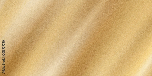 Fotografia Luxury gold metallic background with elegant soft waves and a high-quality grainy texture