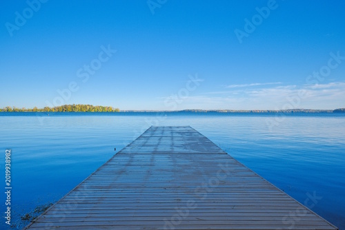 Lake Mendota from university of wisconsin madison