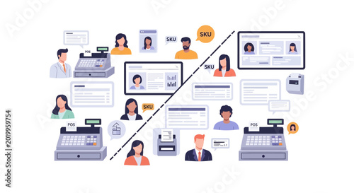 Teamwork and Point of Sale Systems in a Retail Operations Scene