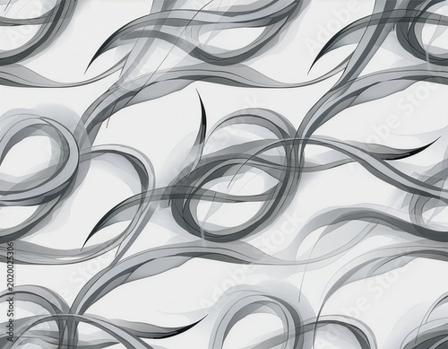 Abstract liquid smoke pattern