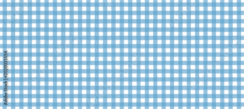 Canvastavla Blue gingham seamless pattern for baby shower, graduation, and cafe decor