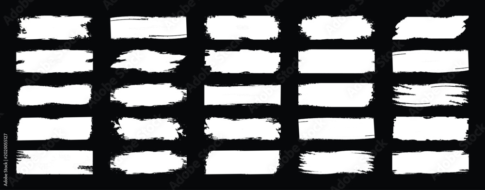 Konstfotografi Brush strokes vector